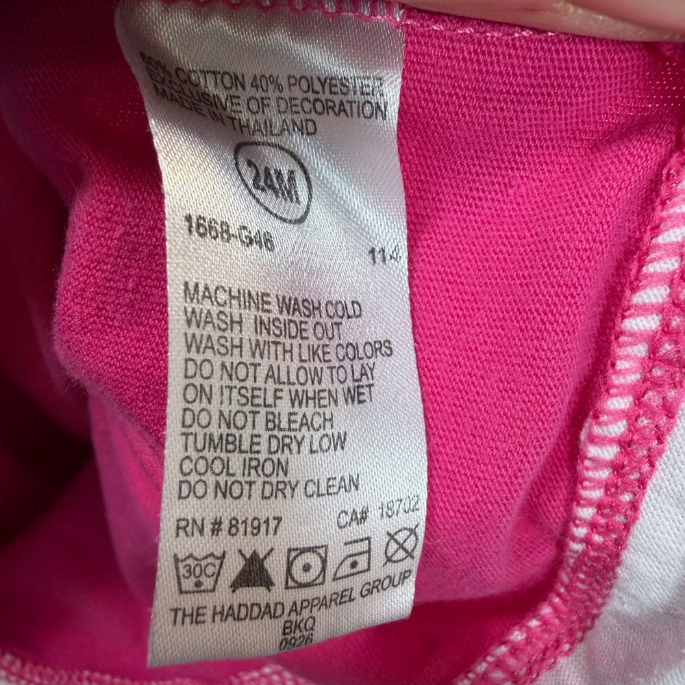 NIKE Infant T-Shirt & Skort Size 24 Months Pink Gray Summer - Picture 7 of 7